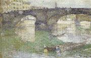 Childe Hassam Ponte Santa Trinita,Florence oil painting